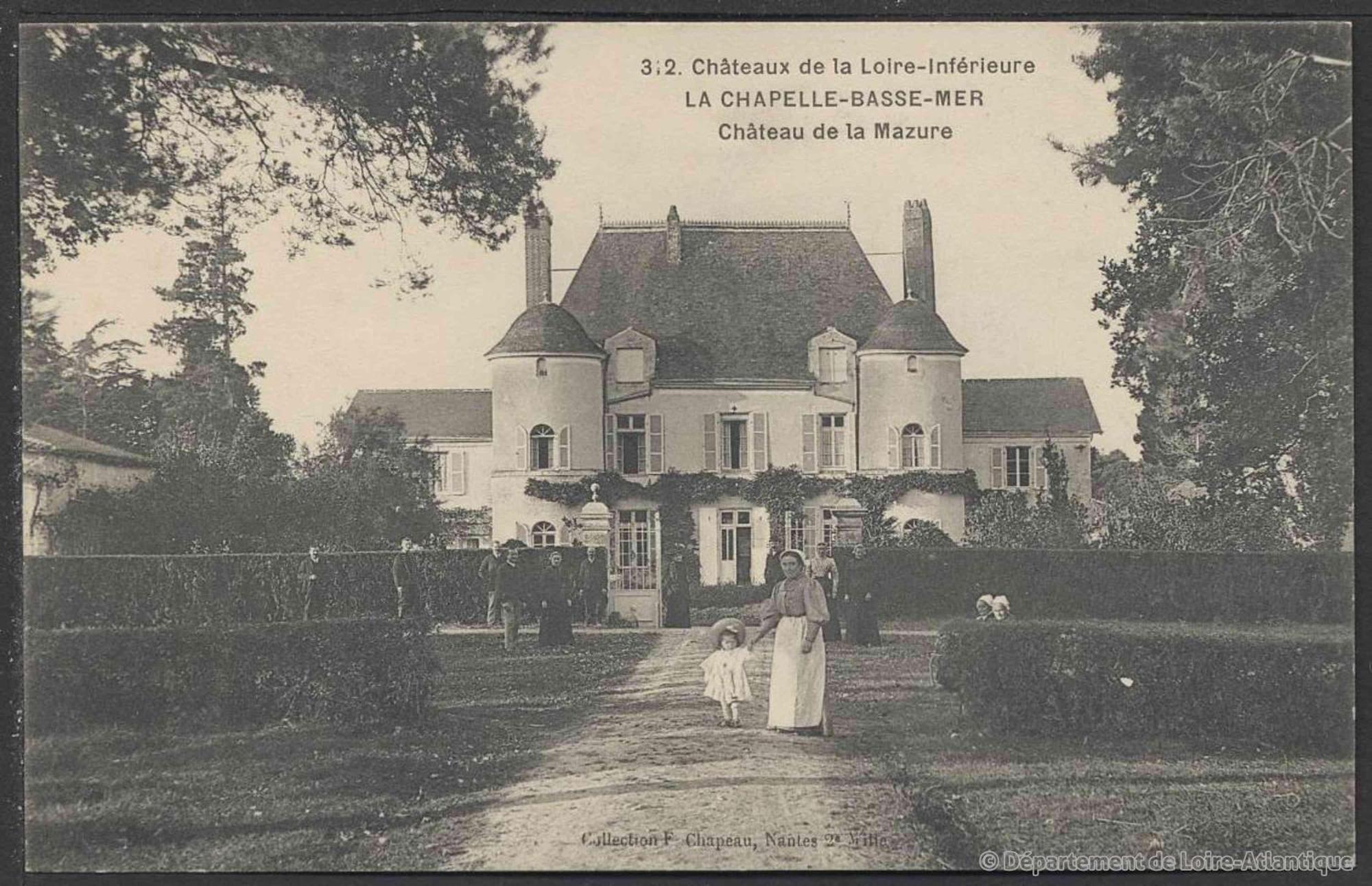 مبيت وإفطار La Chapelle-Basse-Mer Domaine De La Mazure المظهر الخارجي الصورة